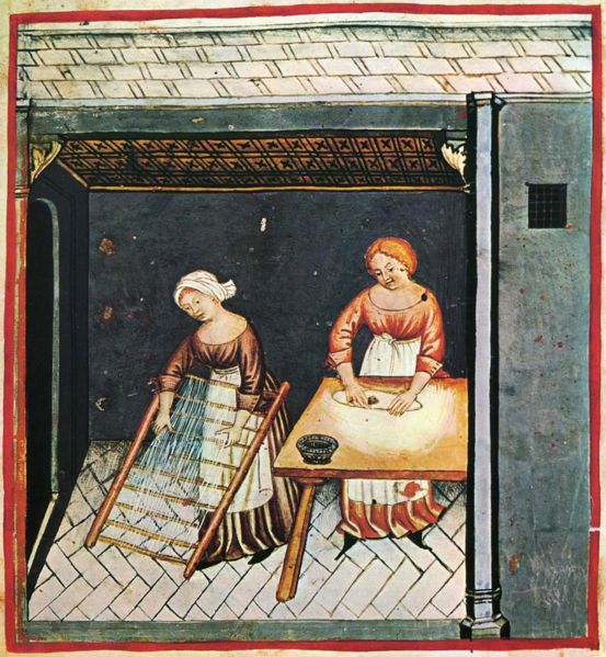 Illustration from the 15th century edition of Tacuinum Sanitatis by Ibn Butlan.